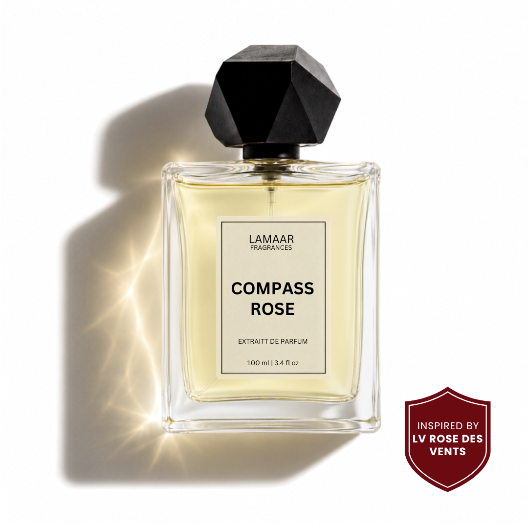 COMPASS ROSE  | Inspired By LV ROSE DES VENTS | EXTRAIT DE PARFUM