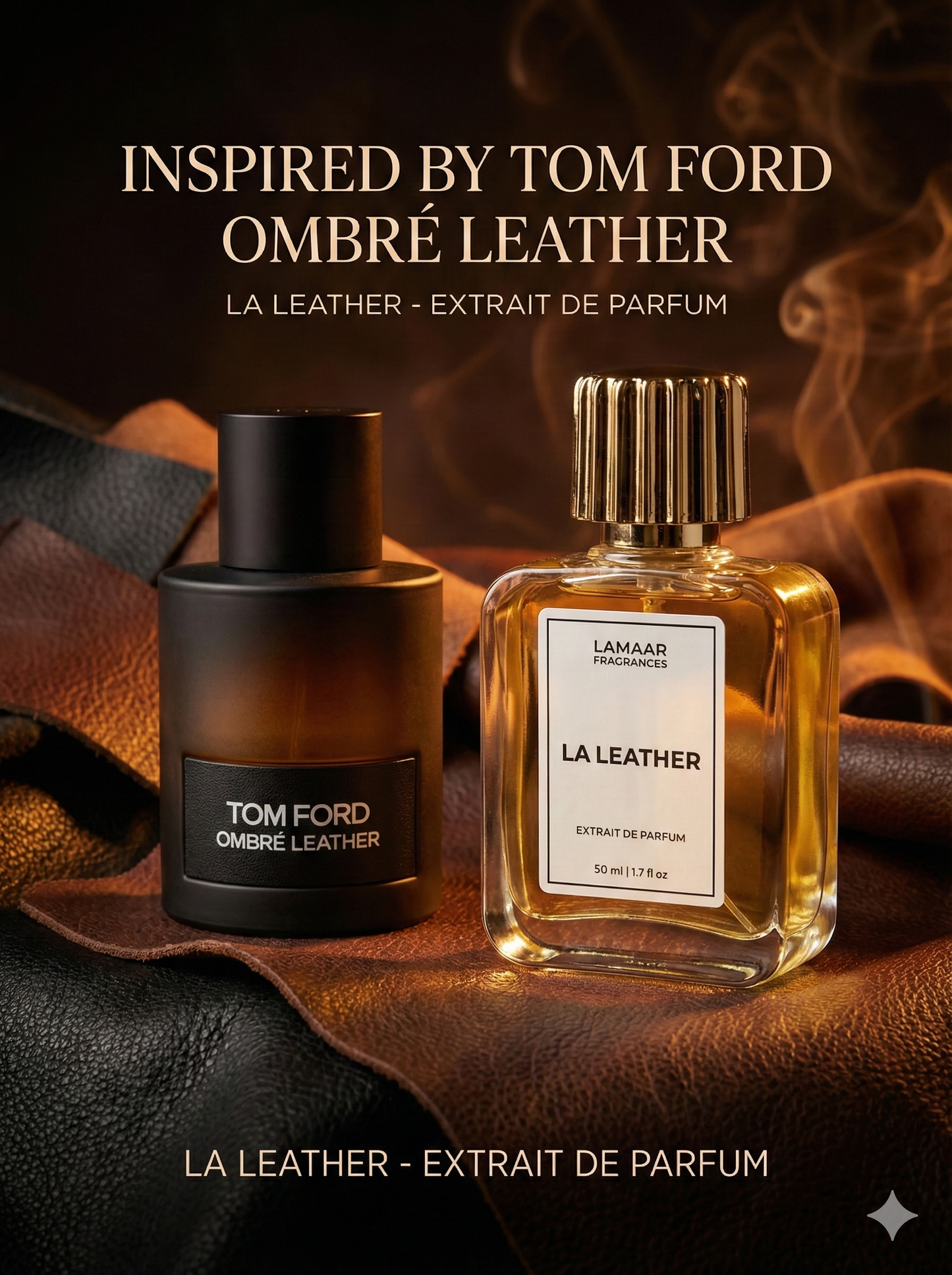 LA° Leather Inspired by Tom Ford's Ombre Leather I Extrait De Parfum