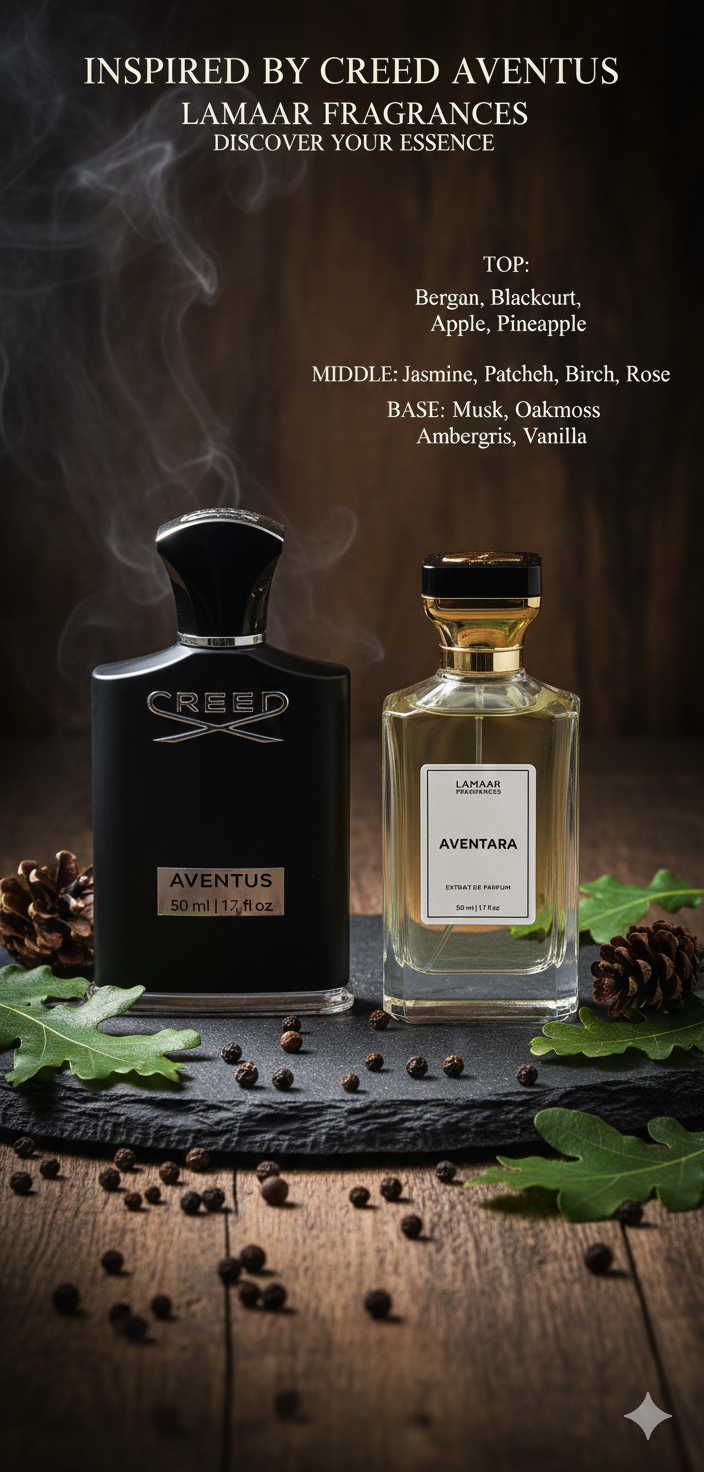 Aventara I Inspired  by Creed Aventus I Extrait De Parfum