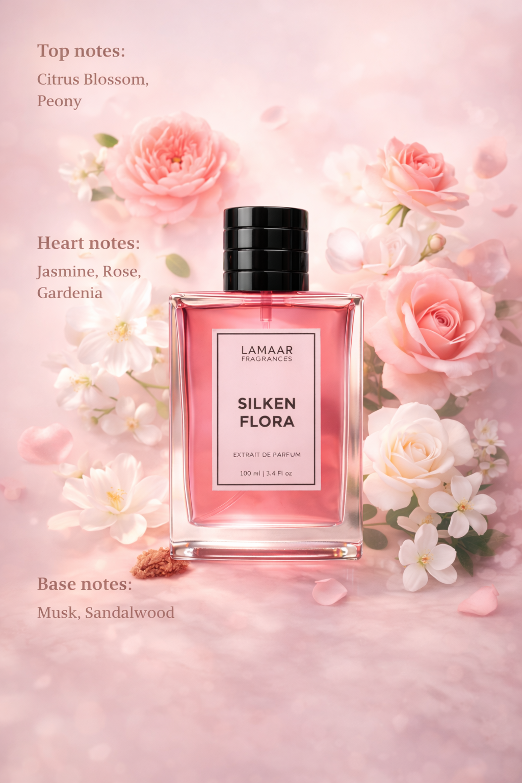 Silken Flora Inspired by Gucci Flora I Extrait De Parfum